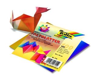 Papír origami duhový 20x20cm 110g/m²