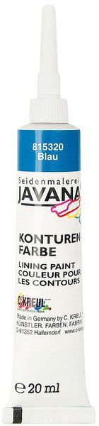 Na hedvábí - kontura základní 20ml - fixace žehlením