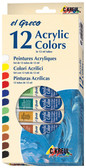 el Greco - Sada akrylových barev - 12x 12ml